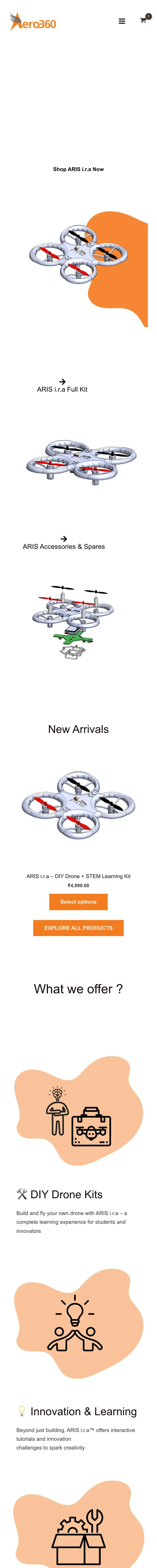Aero 360 on a phone.