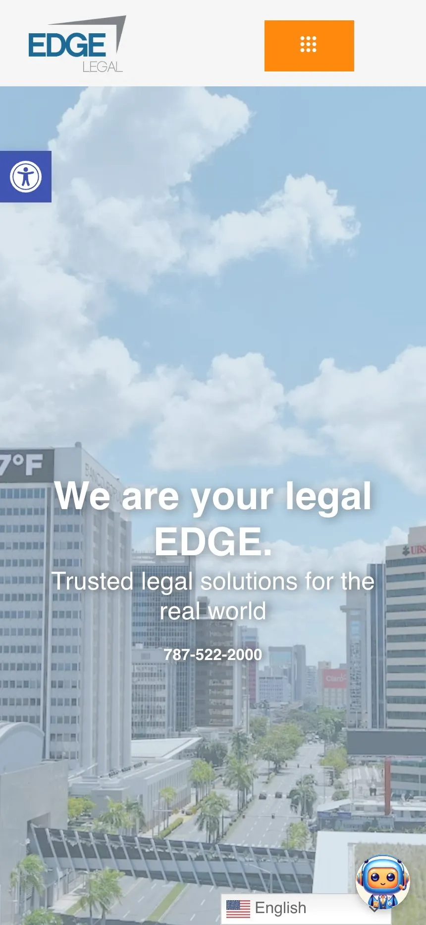 Edge Legal on a phone.