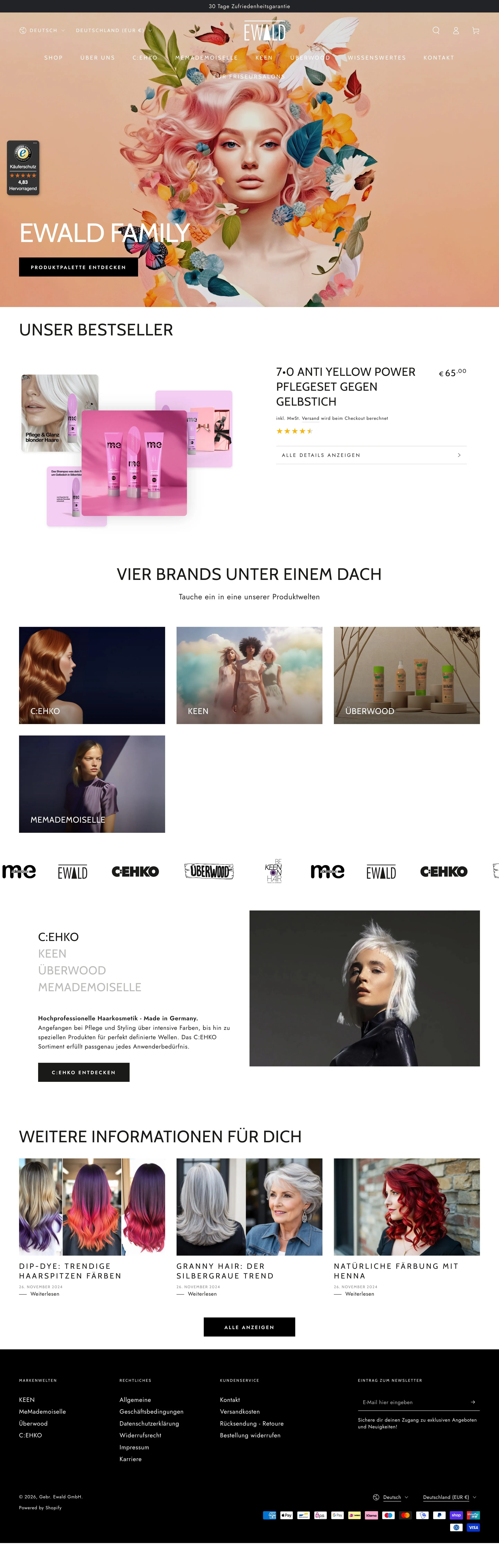 Me-Mademoiselle: the site we built