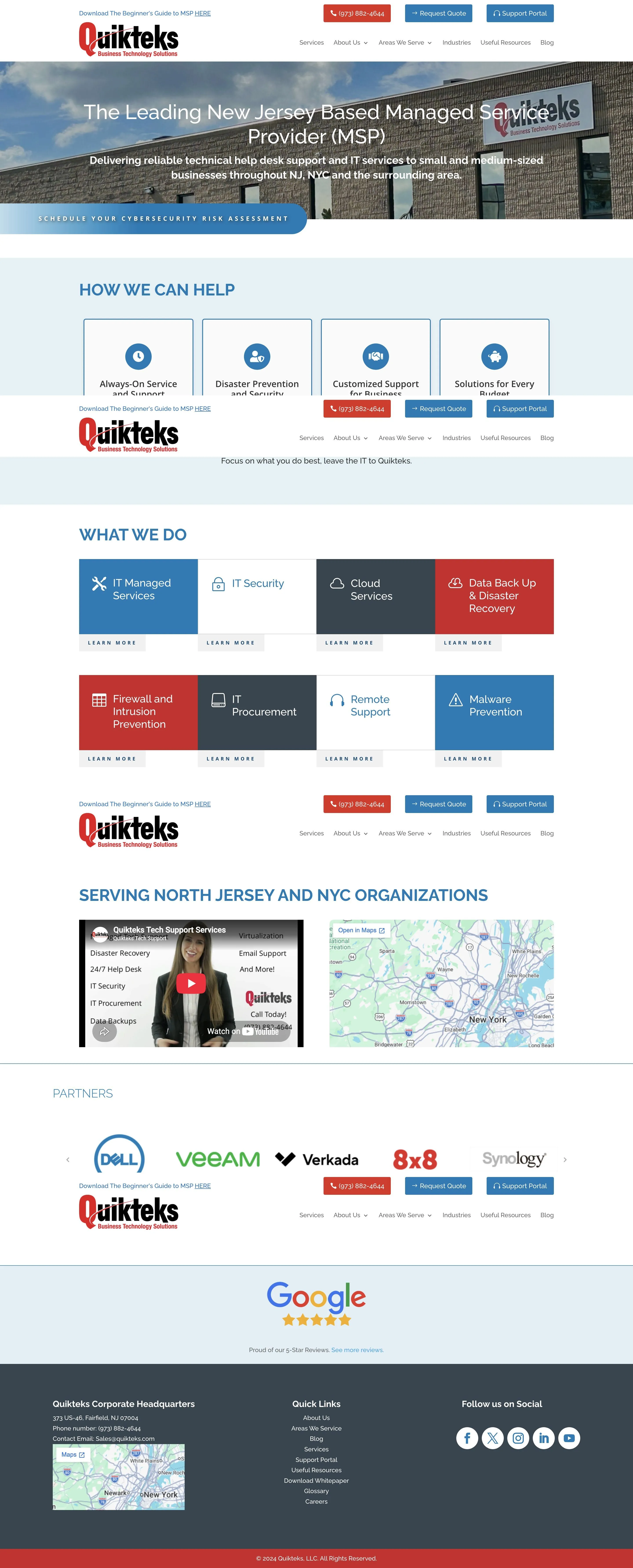 Quikteks: the site we built